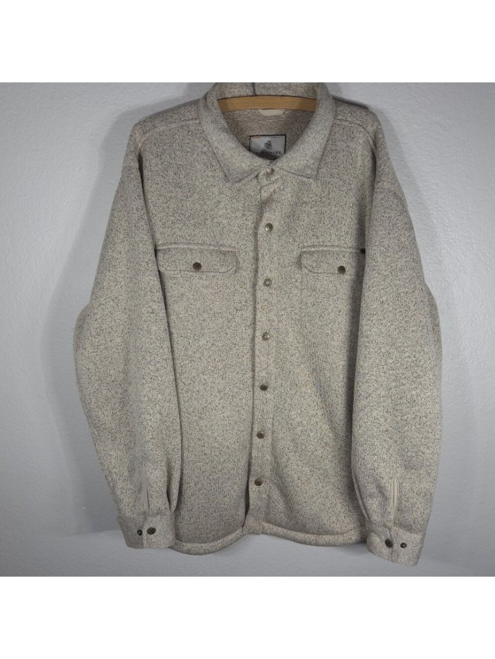 Legendary Whitetails Men's Camp Rebel Sherpa Lined Jacket Oatmeal Size XL